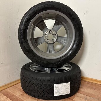 MERCEDES C W205 5x112 R17 ET48.5+ZIMNÍ 225/50R17 - 10