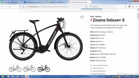 SLEVA Nové el.kolo Diamant Zouma Deluxe+ Bosch CX 4gen - 10