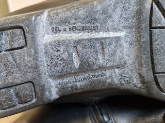 Kožené motorkářské boty BMW vel. 45 stélka 30 cm - 10