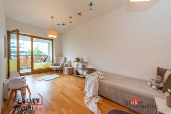 Pronájem, byty/3+kk, 93 m2, Za Karlínským přístavem 683/4, K - 10