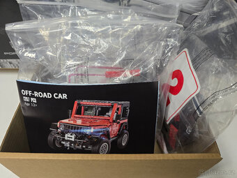 STAVEBNICE Technic Jeep Off-Road auto - 10