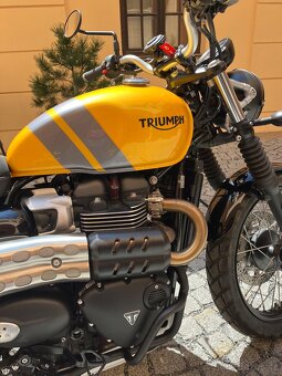 Triumph Scrambler 900 r.v 2024 najeto 6500 km záruka, DPH - 10