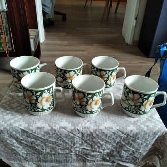 stare porcelanove hrnky malovane sady - 10