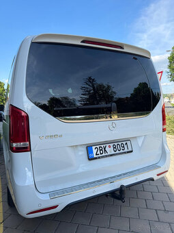 V250d AMG paket full LED kamery ACC webasto BURMASTER tažne - 10