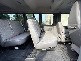 Chevrolet Express 2016, 8 míst, maxi verze, 46 000 km - 10