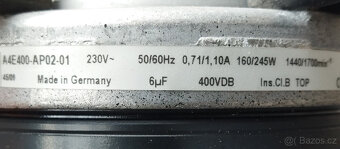 Ventilátory EBM D2E, D4E, G2E, A4E aj. - 10