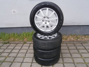 letní alu kola 5 x 114.3 205 60 16 originál nissan - 10