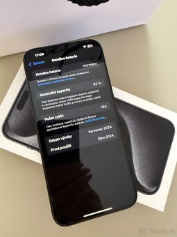 IPhone 15 PRO MAX 256gb ,, ZÁRUKA TOP STAV” - 10