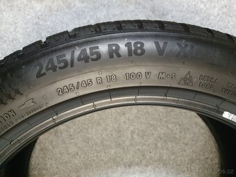 4x -- 245/45 R18 Zimní pneu Continental WC TS870P -- - 10