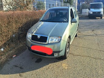 Škoda Fabie kombi 1,4Mpi 5kvalt nová STK - 10