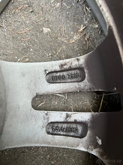 ALU originál BMW 16” 5x120 pneu Continental 205/55/16 - 10
