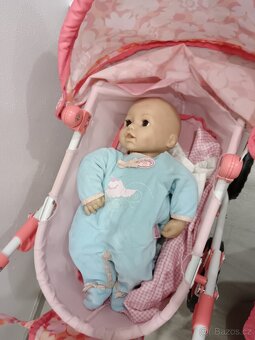 Kočárek na panenky babyborn - 10