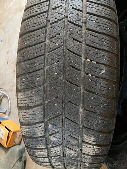 Plechové disky 16” 5x112 a zimní pneu 205/55/R16 - 10