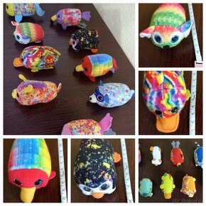 Plyšové hračky, opice,mamut,medvěd,prasátko,šmoulove - 10