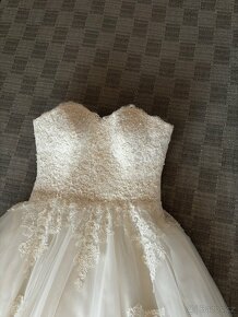 Princeznovské svatební šaty - 10