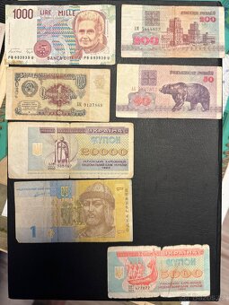 Prodám staré různé bankovky - 10