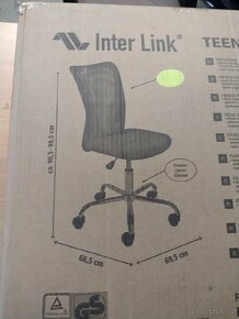 Inter Link Dětská otočná židle Teenie

 - 10