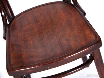 Krásné secesní jídelní +židle GT Thonet, No 654, 4 kusy. - 10