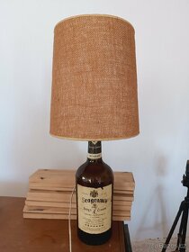 Stylová stolní lampa láhev whisky dovoz USA One gallon TOP - 10