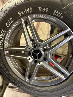 Prodám zánovní Alu kola na Mercedes. GLC r17 - 10