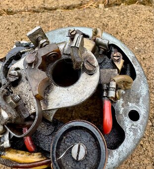 Jawa 250 perak, pulbuben - zapalování - 10