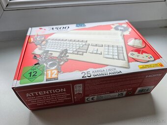 PRODÁM RETRO KONZOLI AMIGA A500 MINI +SPOUSTA HER STAV NOVÉ - 10