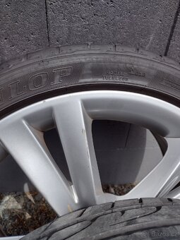 alu 5x100 R17- pneu 215/40 - 10
