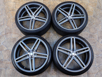 20" Alu kola 5x112 MERCEDES C-CLASS W205 LETNÍ+TPMS - 10