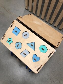Activity board domeček ELIS DESIGN – Natura Pastel - 10