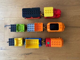 Velká sada Lego Duplo koleje (166Ks) - 10