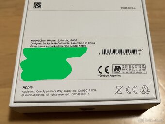 APPLE iPhone 12 128GB Purple (fialová) - TOP STAV - 10