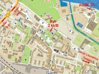 Pronájem bytu 1+kk, 38 m², Lovosice, ul. Osvoboditelů - 10