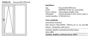 Prodám okna dvojskla - 10
