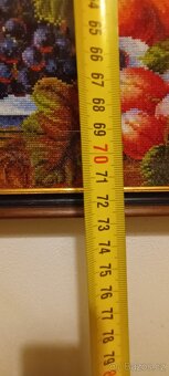 Velký ručně vyšívaný obraz - 10