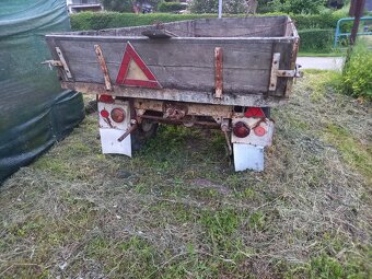 Vlek za traktor, vyklápěcí - 10