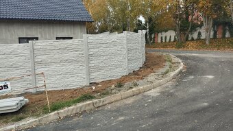 Montáže betonových plotů - 10