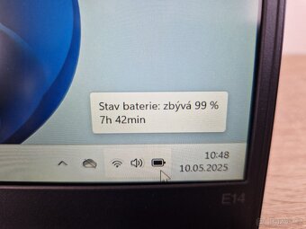 Notebook Lenovo E14 i3-11Gen/8G/SSD/FHD/PODSVIT - ZÁRUKA - 10