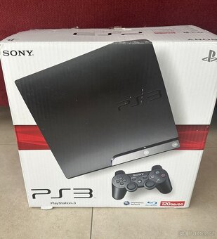 Playstation 3 slim, 120 GB, OVP - 10