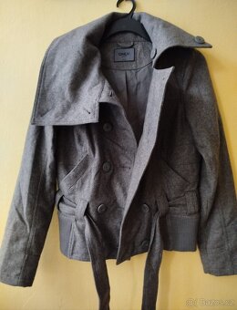 Dámský vlněný kabát/ bunda, velikost M - 10