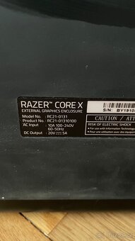 Razer core X, Radeon RX Vega 64 - 10