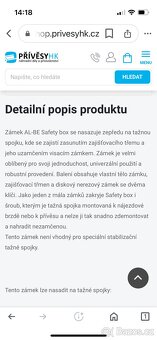 Zámek obytneho privesu - 10