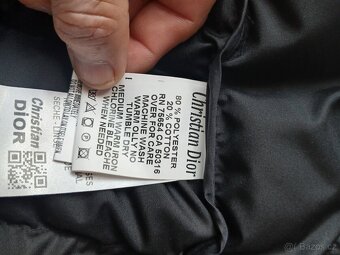 Nová zimní bunda Dior XXL pánská červená - 10