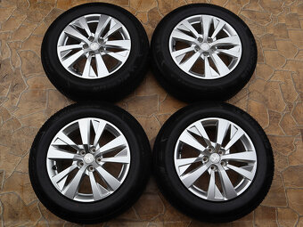 17" Alu kola 5x108 PEUGEOT 3008 5008 LETNÍ NOVÉ - 10