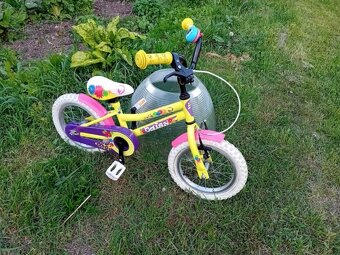 Dětské kolo Daisy 14 žlutá nebo fialová barva - 10