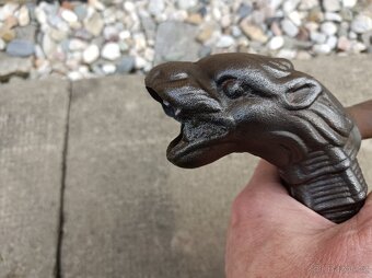 Atypická sběratelská žehlička DRAK do vaší sbírky, muzea - 10