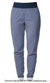 Dámské kalhoty RAFIKI FEMIO, folkstone gray vel.40 - 10