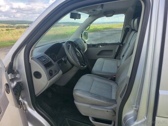 VW T5 Caravelle 1.9, 75kw, 9míst,LONG 2x šoupačky - 10
