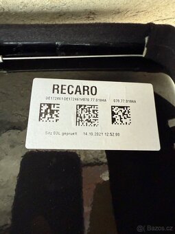 Recaro Pole Position, Black Perlonvelur - 10