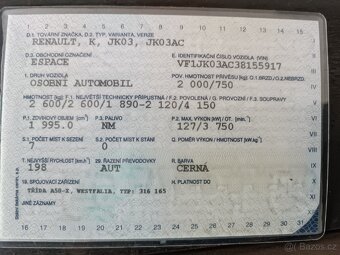 Renault Espace, 2.0 dci, automat - 10