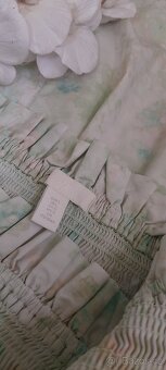 H&M bavlněné midi šaty bez ramínek - 10